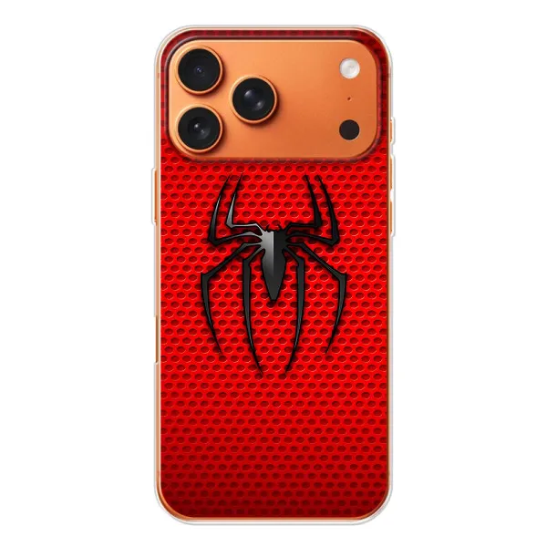 Чохол з принтом «Павук Марвел» для iPhone 17 Pro Max