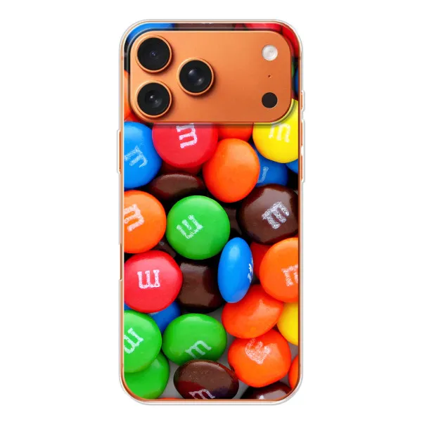 Чохол з принтом «MM's» для iPhone 17 Pro Max