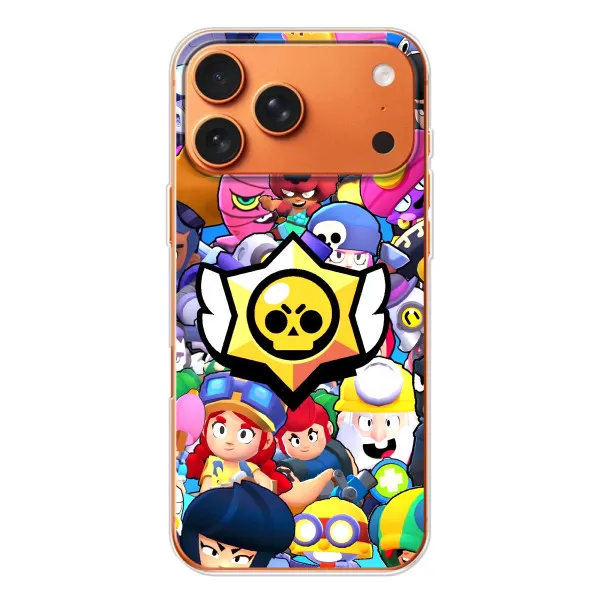 Чохол з принтом «Лого Brawl Stars» для iPhone 17 Pro Max Чохол з принтом «Лого Brawl Stars» для iPhone 17 Pro Max