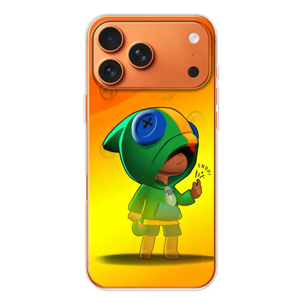 Чохол з принтом «Хлопчик Леон» для iPhone 17 Pro Max Чохол з принтом «Хлопчик Леон» для iPhone 17 Pro Max