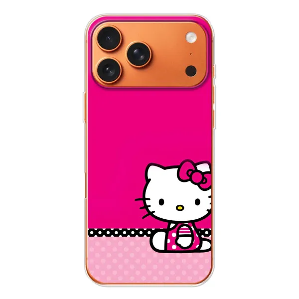 Чохол з принтом «Girl KITTY» для iPhone 17 Pro Max