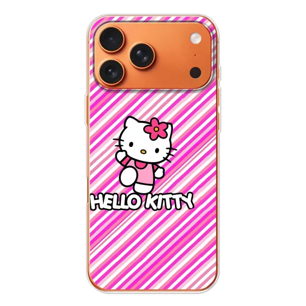 Чохол з принтом «Hello Kytty» для iPhone 17 Pro Max