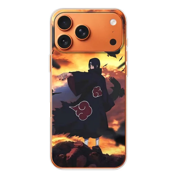 Чохол з принтом «Ітачі з воронами» для iPhone 17 Pro Max