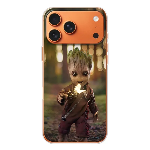 Чохол з принтом «I am Groot» для iPhone 17 Pro Max