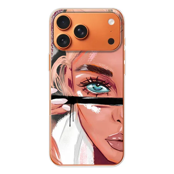 Чехол с принтом «Макияж» для iPhone 17 Pro Max Чехол с принтом «Макияж» для iPhone 17 Pro Max