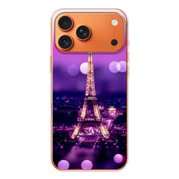 Чехол с принтом «Париж Башня» для iPhone 17 Pro Max