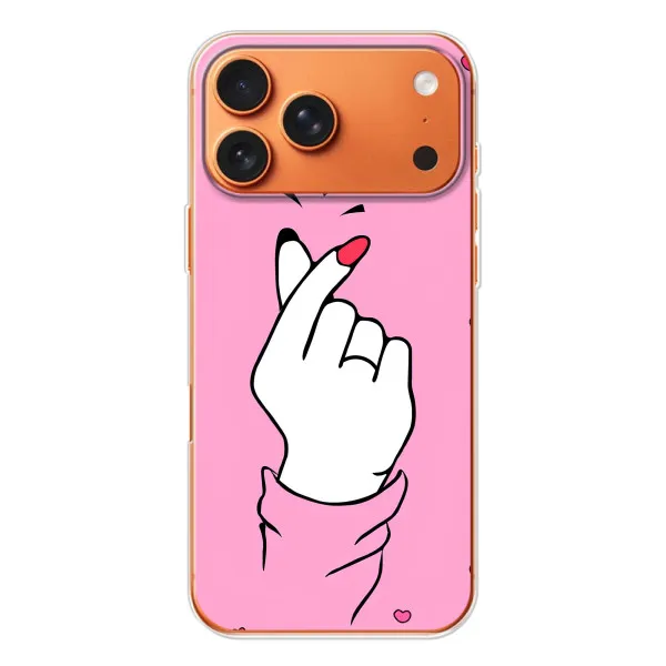 Чехол с принтом «Знак Love» для iPhone 17 Pro Max