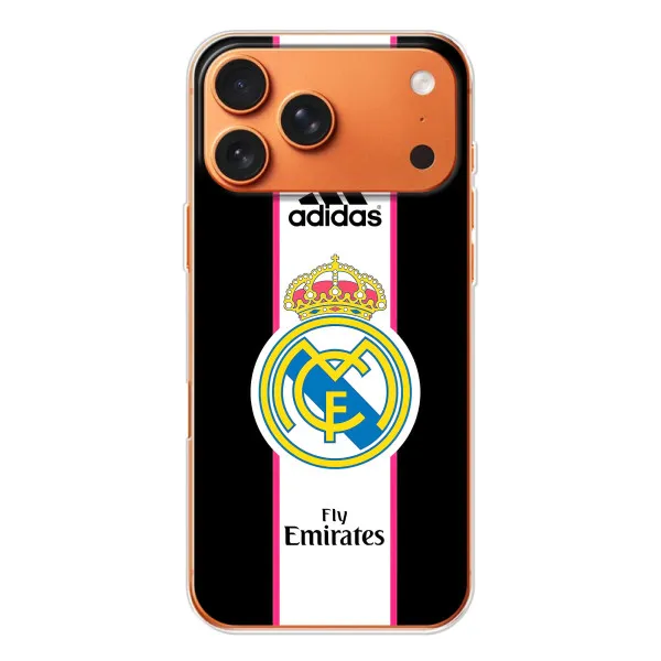 Чохол з принтом «Лого Real Madrid» для iPhone 17 Pro Max