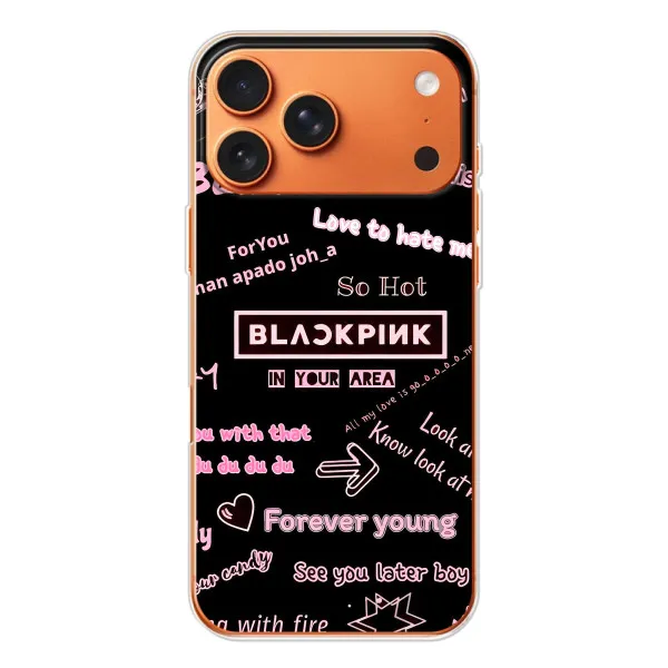Чохол з принтом «BLACKPINK» для iPhone 17 Pro Max