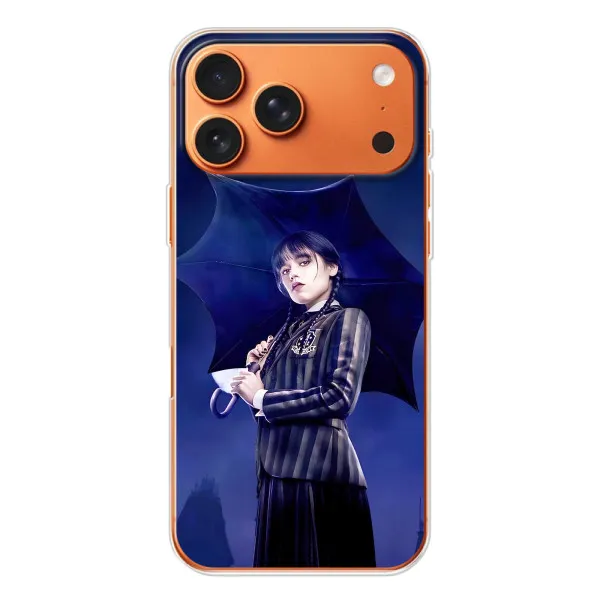 Чохол з принтом «Венсдей» для iPhone 17 Pro Max