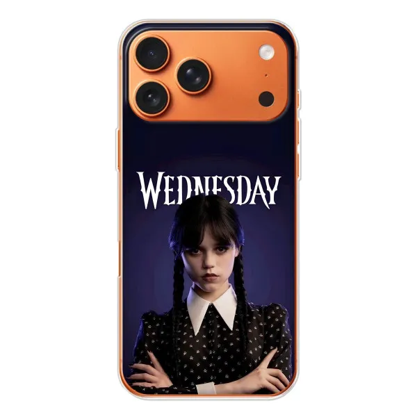 Чохол з принтом «Wednesday» для iPhone 17 Pro Max