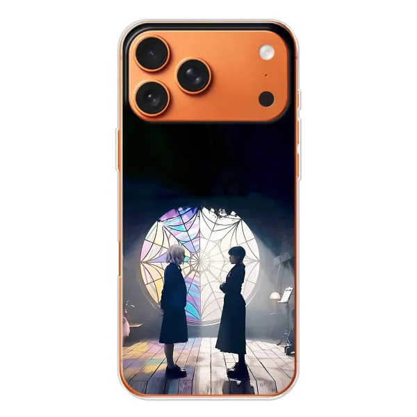 Чехол с принтом «Уэнздей и Инид» для iPhone 17 Pro Max Чехол с принтом «Уэнздей и Инид» для iPhone 17 Pro Max