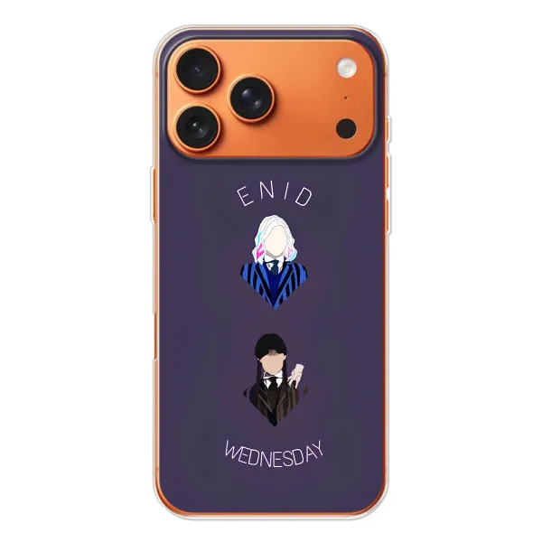 Чехол с принтом «Уэнздей и подруга» для iPhone 17 Pro Max Чехол с принтом «Уэнздей и подруга» для iPhone 17 Pro Max