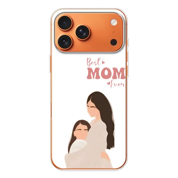 Чехол с принтом «Мама и дочка» для iPhone 17 Pro Max