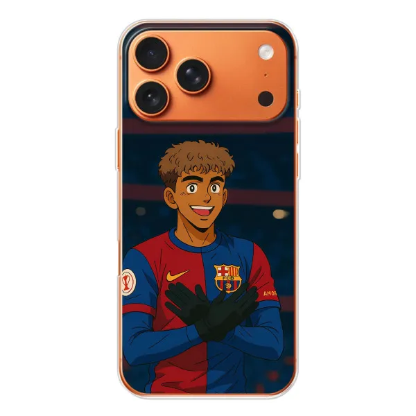 Чохол з принтом «Футболіст Ямаль» для iPhone 17 Pro Max