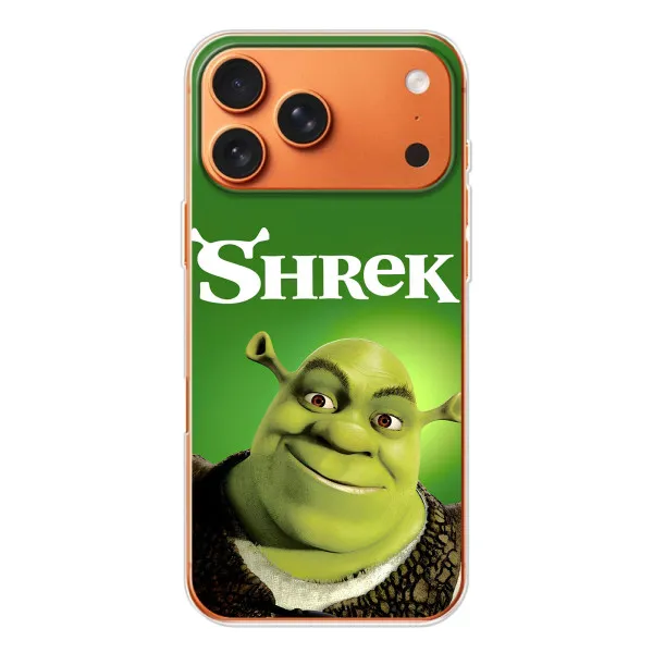 Чохол з принтом «Усміхнений Шрек» для iPhone 17 Pro Max