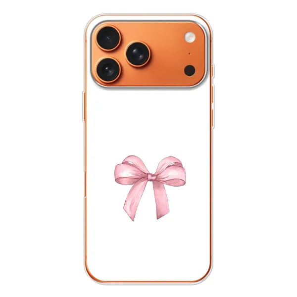 Чехол с принтом «Бант дизайн» для iPhone 17 Pro Max Чехол с принтом «Бант дизайн» для iPhone 17 Pro Max