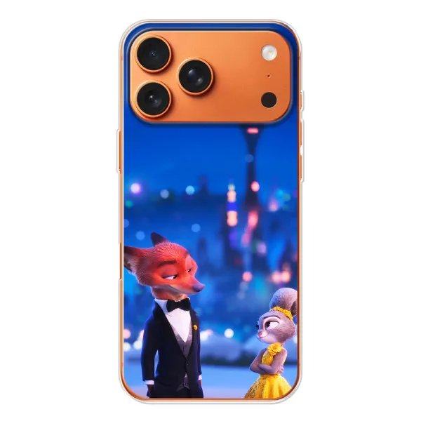 Чохол з принтом «Романтичний вечір Зоотрополіс» для iPhone 17 Pro Max Чохол з принтом «Романтичний вечір Зоотрополіс» для iPhone 17 Pro Max