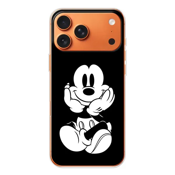 Чохол з принтом «Маус на чорному» для iPhone 17 Pro Max