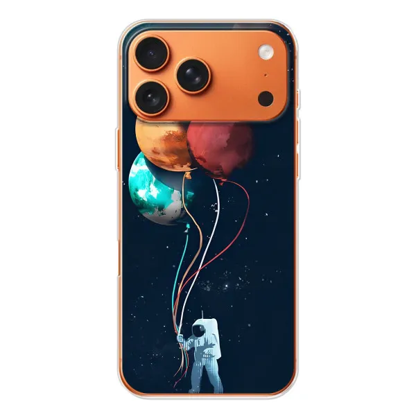 Чехол с принтом «Планеты шарики» для iPhone 17 Pro Max
