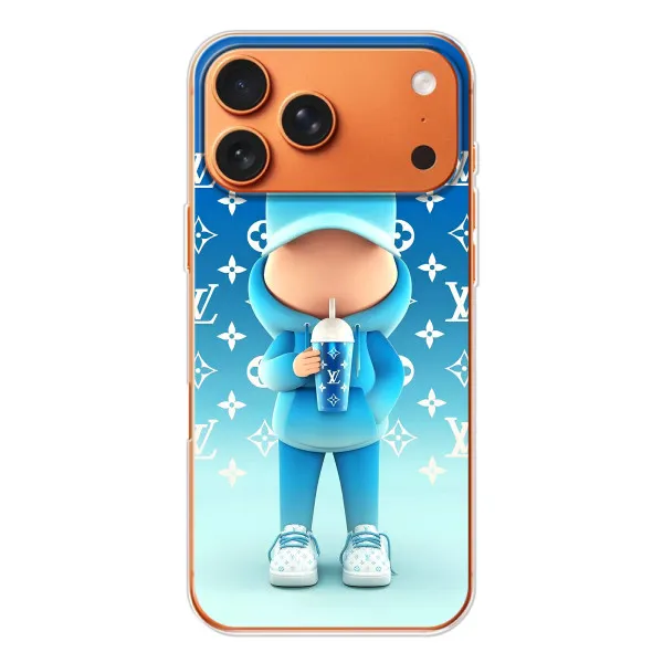 Чехол с принтом «Парень LV» для iPhone 17 Pro Max