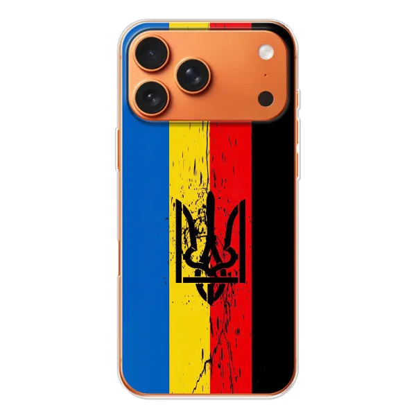 Чехол с принтом «Флаг УПА» для iPhone 17 Pro Max