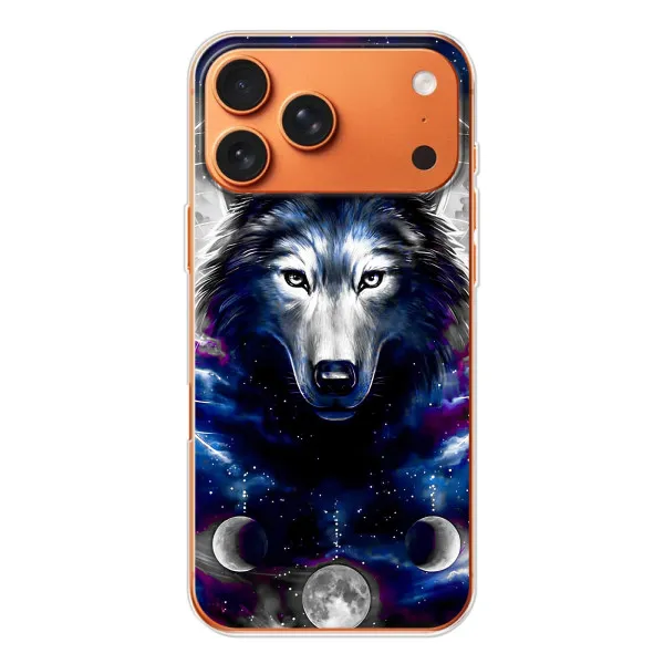 Чехол с принтом «Волк» для iPhone 17 Pro Max