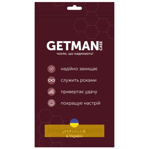 TPU чохол GETMAN Ease logo посилені кути для Apple iPhone 17 Pro (6.3") — Прозорий — фото 3 TPU чохол GETMAN Ease logo посилені кути для Apple iPhone 17 Pro (6.3") — Прозорий — фото 3