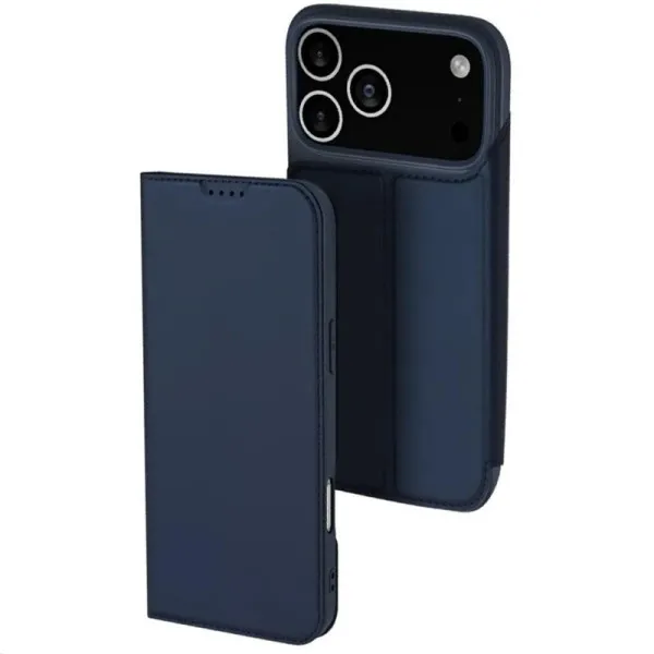 Чохол-книжка Dux Ducis з кишенею для візиток для Apple iPhone 17 Pro (6.3") — Синій — фото 1 Чохол-книжка Dux Ducis з кишенею для візиток для Apple iPhone 17 Pro (6.3") — Синій — фото 1