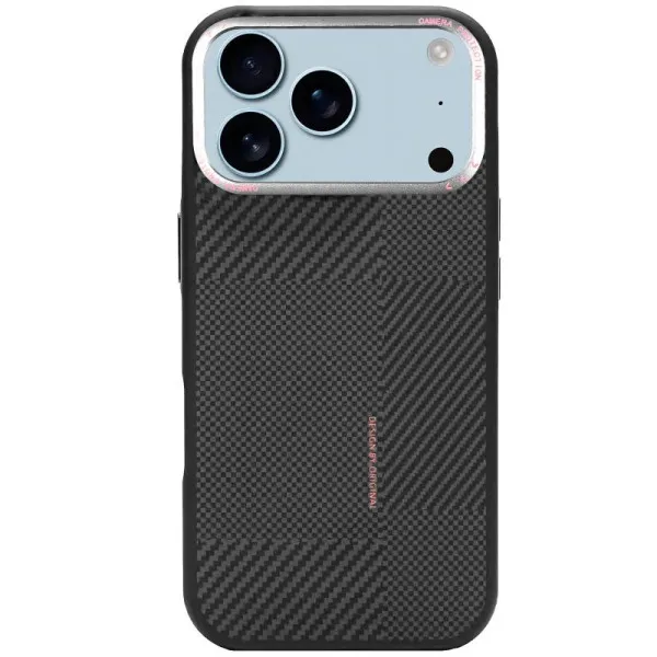 TPU чохол Monzo Magnetic Fit для Apple iPhone 17 Pro (6.3") — Срібний — фото 1
