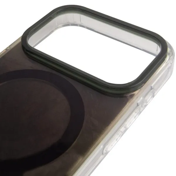 Чохол TPU Shiny Mountain Magnetic Fit для Apple iPhone 17 Pro (6.3") — Чорний — фото 4 Чохол TPU Shiny Mountain Magnetic Fit для Apple iPhone 17 Pro (6.3") — Чорний — фото 4