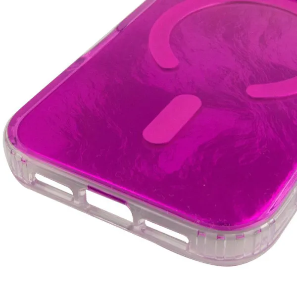 Чохол TPU Shiny Mountain Magnetic Fit для Apple iPhone 17 Pro (6.3") — Рожевий — фото 5 Чохол TPU Shiny Mountain Magnetic Fit для Apple iPhone 17 Pro (6.3") — Рожевий — фото 5
