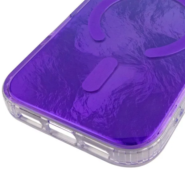 Чохол TPU Shiny Mountain Magnetic Fit для Apple iPhone 17 Pro (6.3") — Фіолетовий — фото 5
