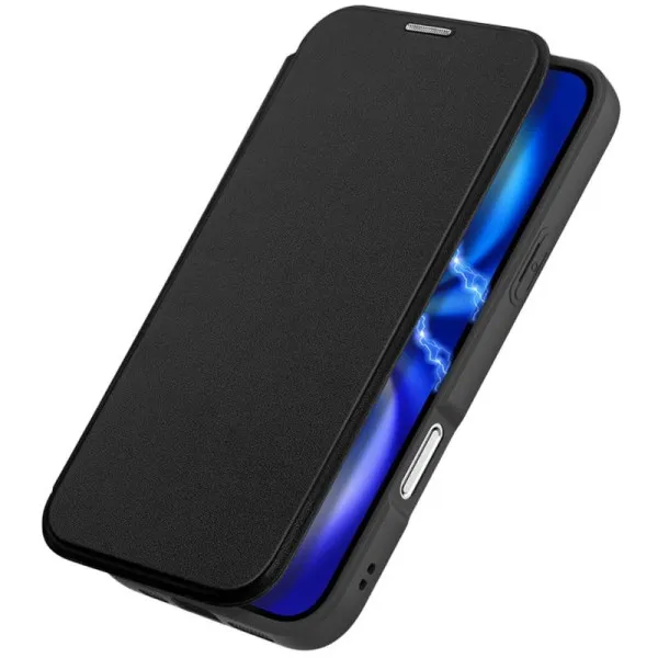 Чохол-книжка Dux Ducis Skin X Pro with MagSafe для Apple iPhone 17 Pro (6.3") — Чорний — фото 3 Чохол-книжка Dux Ducis Skin X Pro with MagSafe для Apple iPhone 17 Pro (6.3") — Чорний — фото 3