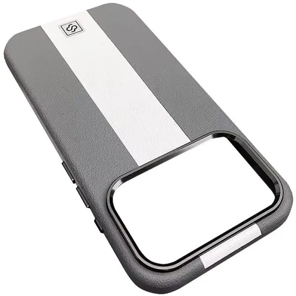 Шкіряний чохол Rally with MagSafe для Apple iPhone 17 Pro (6.3") — Сірий — фото 2 Шкіряний чохол Rally with MagSafe для Apple iPhone 17 Pro (6.3") — Сірий — фото 2