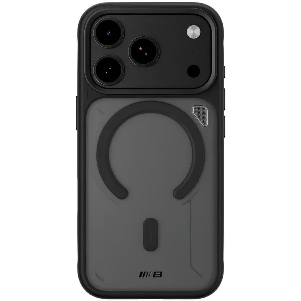 TPU+PC чохол Blueo Frosted Heat Dissip. with MagSafe для Apple iPhone 17 Pro / 18 Pro (6.3") — Чорний — фото 2 TPU+PC чохол Blueo Frosted Heat Dissip. with MagSafe для Apple iPhone 17 Pro / 18 Pro (6.3") — Чорний — фото 2