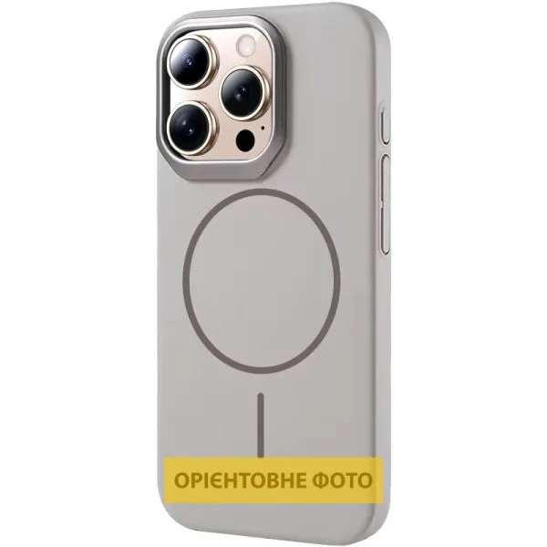 Чохол PC Dream with MagSafe для Apple iPhone 17 Pro / 18 Pro (6.3") — Сірий — фото 1