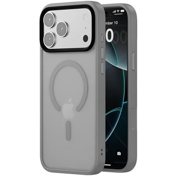 Чохол Ummi Colorful with Magnetic Fit для Apple iPhone 17 Pro / 18 Pro (6.3") — Сірий — фото 1