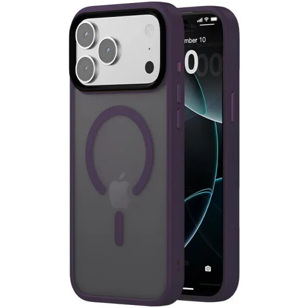 Чохол Ummi Colorful with Magnetic Fit для Apple iPhone 17 Pro / 18 Pro (6.3") — Темно-фіолетовий — фото 1