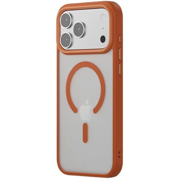 Чохол Ummi Colorful with Magnetic Fit для Apple iPhone 17 Pro / 18 Pro (6.3") — Помаранчевий — фото 1