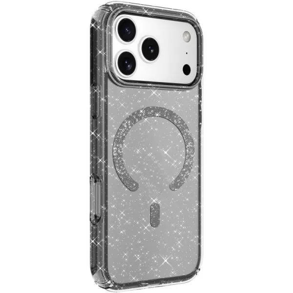 Чохол TPU Eclipse Sparkle Magnetic Fit для Apple iPhone 17 Pro (6.3") — Чорний — фото 1 Чохол TPU Eclipse Sparkle Magnetic Fit для Apple iPhone 17 Pro (6.3") — Чорний — фото 1