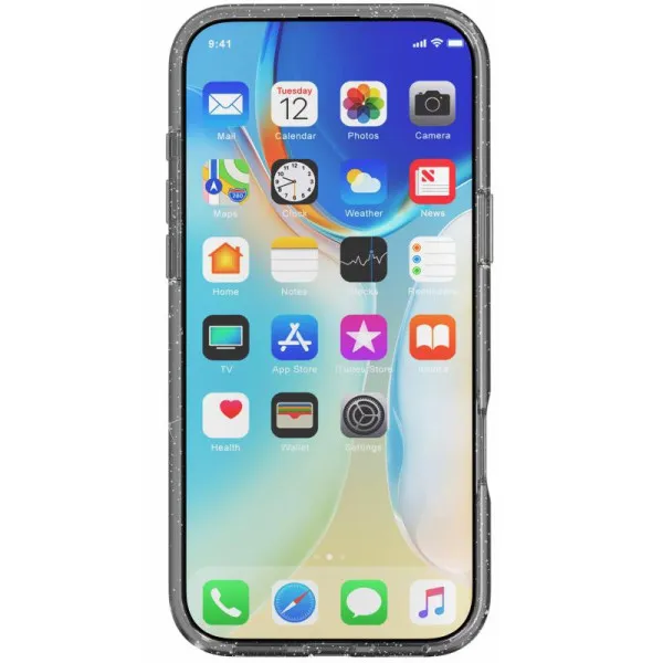 Чохол TPU Eclipse Sparkle Magnetic Fit для Apple iPhone 17 Pro (6.3") — Чорний — фото 2 Чохол TPU Eclipse Sparkle Magnetic Fit для Apple iPhone 17 Pro (6.3") — Чорний — фото 2