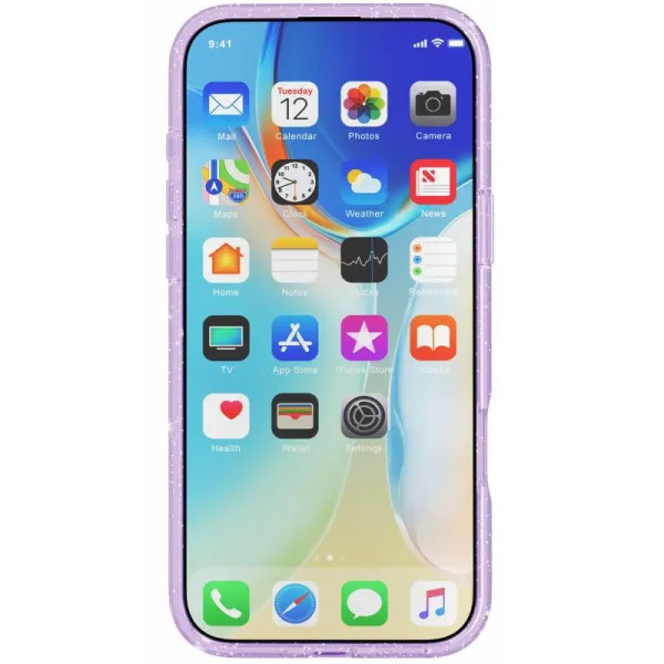 Чохол TPU Eclipse Sparkle Magnetic Fit для Apple iPhone 17 Pro (6.3") — Фіолетовий — фото 2