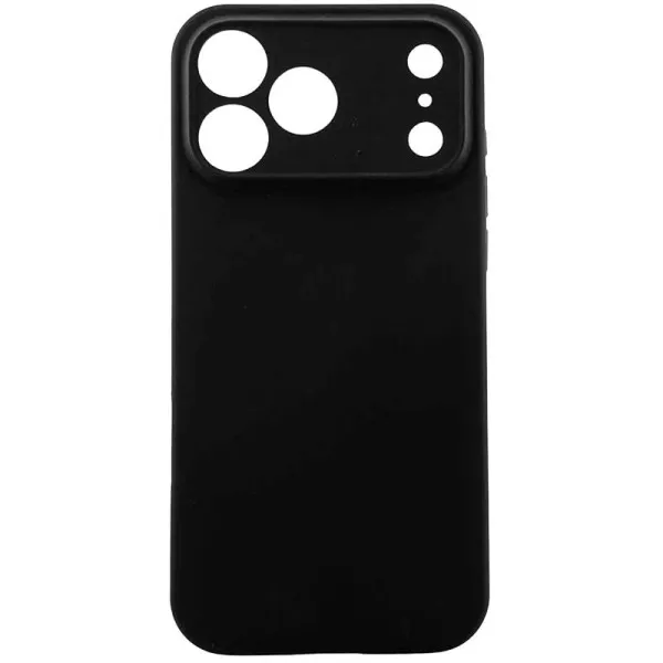 Чохол TPU Epik Black Full Camera для Apple iPhone 17 Pro / 18 Pro (6.3") — Чорний — фото 1