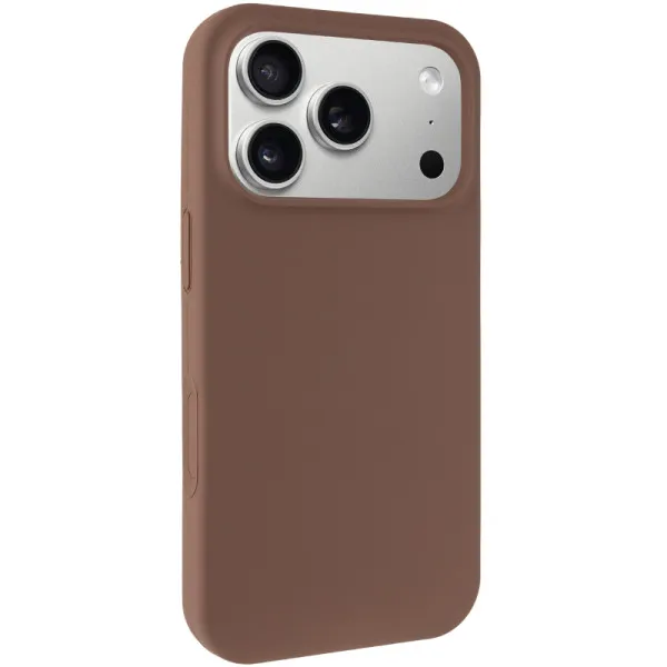 Чохол Silk Full Protective (AA) NO LOGO для Apple iPhone 17 Pro (6.3") — Коричневий — фото 1 Чохол Silk Full Protective (AA) NO LOGO для Apple iPhone 17 Pro (6.3") — Коричневий — фото 1
