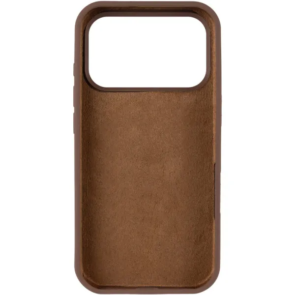Чохол Silk Full Protective (AA) NO LOGO для Apple iPhone 17 Pro (6.3") — Коричневий — фото 3 Чохол Silk Full Protective (AA) NO LOGO для Apple iPhone 17 Pro (6.3") — Коричневий — фото 3