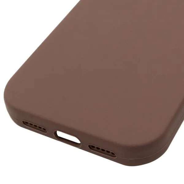 Чохол Silk Full Protective (AA) NO LOGO для Apple iPhone 17 Pro (6.3") — Коричневий — фото 5 Чохол Silk Full Protective (AA) NO LOGO для Apple iPhone 17 Pro (6.3") — Коричневий — фото 5