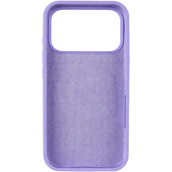 Чохол Silk Full Protective (AA) NO LOGO для Apple iPhone 17 Pro (6.3") — Бузковий — фото 3 Чохол Silk Full Protective (AA) NO LOGO для Apple iPhone 17 Pro (6.3") — Бузковий — фото 3