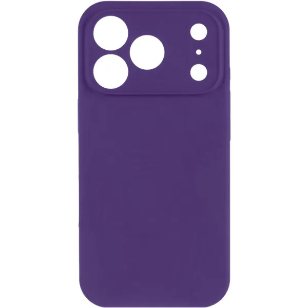 Чохол Silk Full Camera Protective (AA) NO LOGO для Apple iPhone 17 Pro (6.3") — Фіолетовий — фото 2