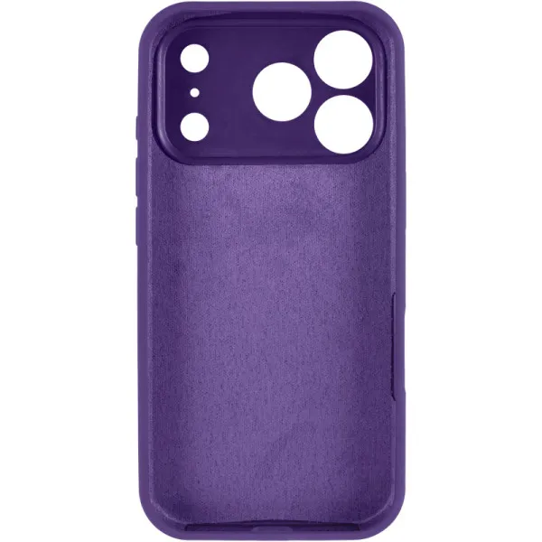 Чохол Silk Full Camera Protective (AA) NO LOGO для Apple iPhone 17 Pro (6.3") — Фіолетовий — фото 3